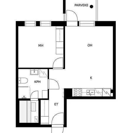 Lejlighed Lovely City-center With Private Sauna