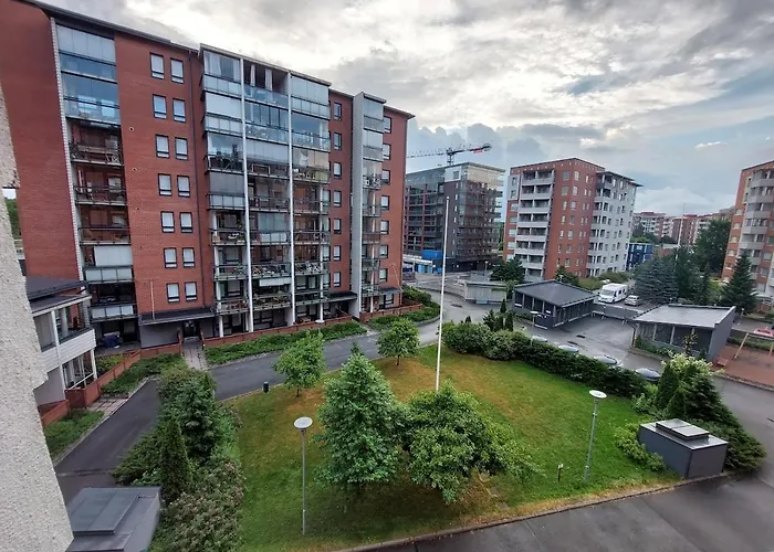 アパート Lovely City-center With Private Sauna トゥルク